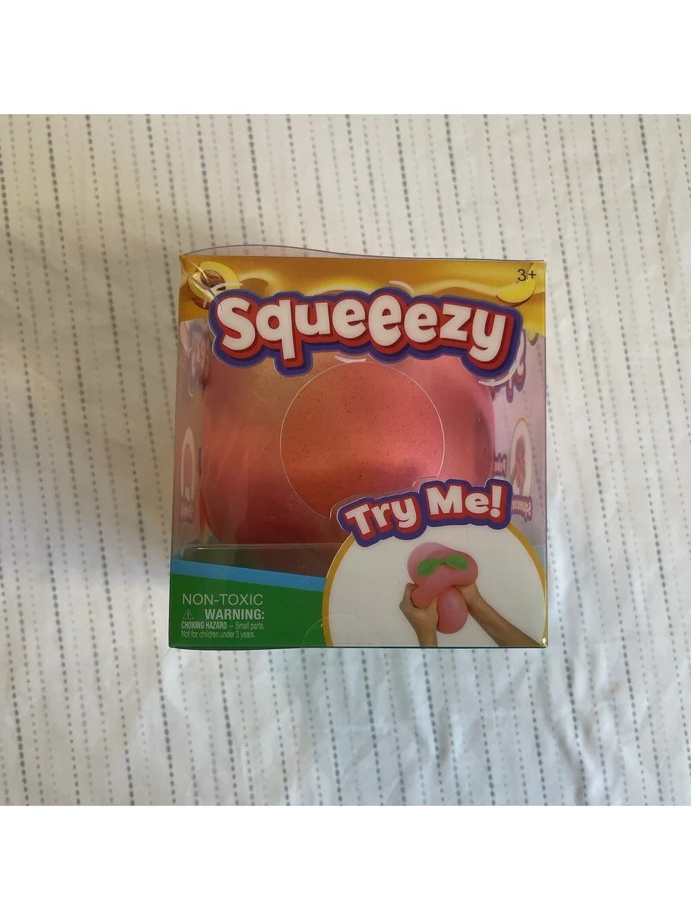 Viral Sunny Days Jumbo Squeezy Peach – Squishy Toy, Stress Relief Sensory Fun 🍑
